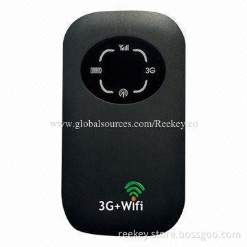 3G/4G MiFi Router, 21.6Mbps downlink speed